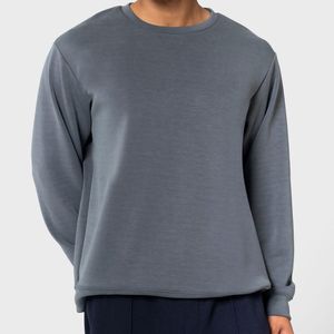 Sudadera de Cuello Redondo de Algodón de Marca Propia, Tejido Grueso de Felpa Francesa, Fábrica de Ropa, 100% Algodón - Product Image 3
