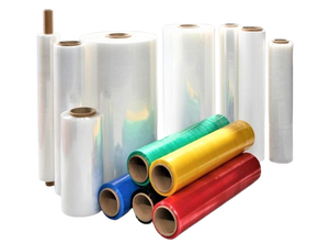 Rollo de película estirable de PE a granel para embalaje de palés Película de envoltura retráctil transparente de alto rendimiento para industrial y almacén - Product Image 3