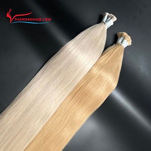 Thanhan Hair <b>TOP</b> Quality Bulk Straight Extensions Natural Raw Virgin Hair From Vietnam Factory 100% Human Hair - Product Image 1