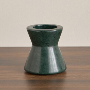 Porte-bougie en marbre de luxe, élégant centre de table de mariage, décoration élégante pour la maison, accent décoratif pour pilier - Product Image 4