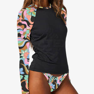 T-shirt de protection solaire pour femmes professionnelles, respirant, séchage rapide, écologique, léger, en spandex/polyester, pour le surf - Product Image 5