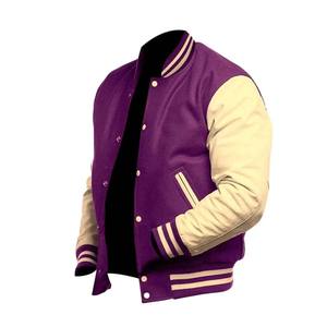 Vestes OEM pour hommes Plus Sizes Premium Quality Newest Design Allover Ladies Fitted Made in Pakistan Lettermen Style Varsity Jacket - Product Image 5