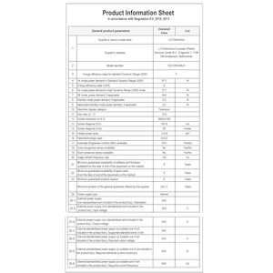 ทีวี OLED สมาร์ททีวี 4K UHD ขนาด 65 นิ้ว พร้อมโปรเซสเซอร์ AI เสียงสมจริง อัตราการรีเฟรชสูง สีน้ำตาล-รุ่นใหม่ - Product Image 1