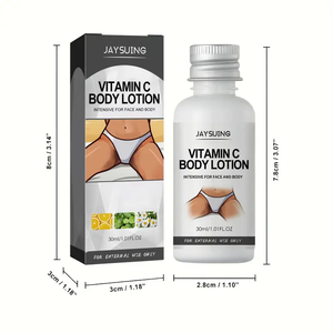 Loción Corporal Vegana de 30 ml con Vitamina C, Retinol, Leche y Colágeno, Crema Nutritiva, Hidratante y Blanqueadora para Mujeres, para Todo Tipo de Piel, OEM - Product Image 5