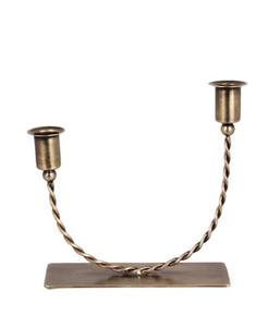 Portavelas Moderno de Jesmonita con Diseño de Concha Acanalado - Base de Vela Cónica de Hormigón con Diseño Festoneado Nórdico, Decoración Estética con Motas Pastel - Product Image 2