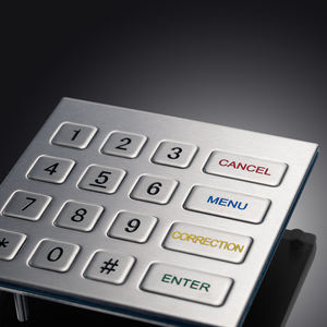 <span class=keywords><strong>Clavier</strong></span> industriel étanche en acier inoxydable 4x4 à 16 touches pour guichet automatique, borne de commande, <span class=keywords><strong>terminal</strong></span> de contrôle d'accès, distributeur automatique - Product Image 4