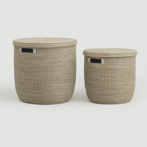 Organisateur de rangement en herbe de mer de haute qualité, écologique, bacs en herbe de mer, organisateurs, panier en paille de premier choix - Product Image 3