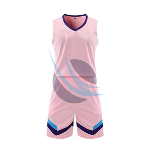 Vente en gros uniforme de basket-ball unisexe personnalisé uniforme respirant à séchage rapide uniforme de basket-ball d'entraînement de jeu en tissu maillé - Product Image 1