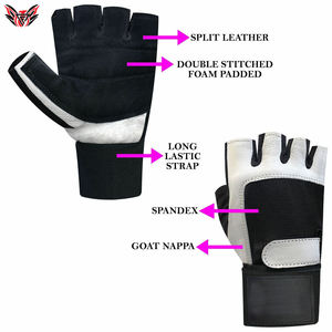 Haltérophilie Gym Wear Poids léger Taille personnalisée Meilleur design Poids léger Gym Gants d'haltérophilie pour adultes - Product Image 4