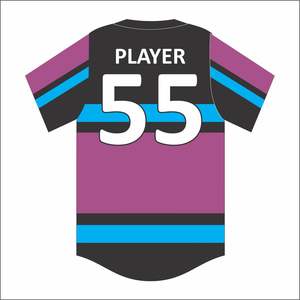 2025 nueva ropa deportiva con logotipo personalizado al por mayor Jersey de béisbol transpirable de secado rápido para hombres con opción de talla grande bordada - Product Image 5