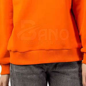 Sweat-shirts doublés pour femmes à manches longues, respirants, écologiques, 100% coton, logo sur le devant - Product Image 4