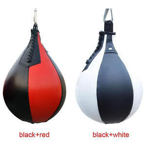Sac de vitesse de boxe en cuir sur mesure pour l'entraînement de frappe en MMA et Muay Thai - Sac de combat pour coups de poing et de pied - Product Image 3