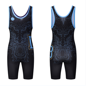 Professional Wrestling <b>Singlet</b> for <b>Men</b> Breathable Moisture Wicking Fabric with Compression Fit for Training and Matches - Product Image 1