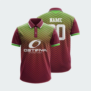 Polos con logotipo bordado de diseño personalizado al por mayor, ropa informal de proveedor directo de fábrica, polos para hombre con bajo MOQ - Product Image 2