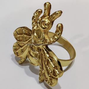 Anillos y Aros para Servilletas de Metal de Tendencia en 2026, en Todos los Acabados: Oro, Plata, Oro Rosa, en Tamaños y Diseños Personalizados - Product Image 5