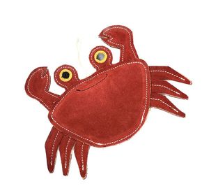 Jouets à mâcher pour chien en cuir suédé HAUSTIER H1, fournisseur direct indien, lavables, en corde, doux, flexibles, style coupé, emballage en carton - Product Image 3