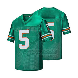 Youth Team Football Jersey With Solid Shoulders And Open Arm Design For <b>Pad</b> Coverage V-<b>Neck</b> Football Jersey - Product Image 1