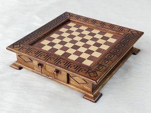 Cadeaux islamiques Mosquée du croissant Sadaquah Box Ramadan Tirelire en bois Eid Mubarak avec comptoir - Product Image 6