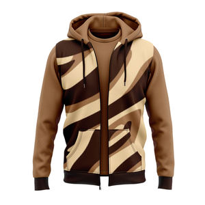 Custom Full Sublimation <b>Hoodie</b> All Over Print Zip up <b>Hoodie</b> Men Graphic Hoodies Streetwear hoodies - Product Image 1