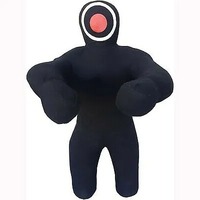 Maniquí de Lucha de 1.5 Metros, Relleno de Arena, Resistente, para Entrenamiento de Jiu Jitsu Brasileño, MMA y Boxeo