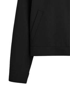 Chaqueta con Cierre Negra para Hombre, Chaqueta Clásica Informal, Abrigo Cálido y Elegante de Color Sólido, Tela Suave, Uso Diario, Chaqueta Ligera de Moda - Product Image 6