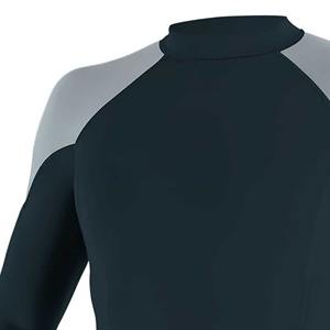 Camisetas de fitness para gimnasio de compresión de secado rápido de manga corta para hombre con estampado de logotipo personalizado de alta calidad ropa para correr - Product Image 4