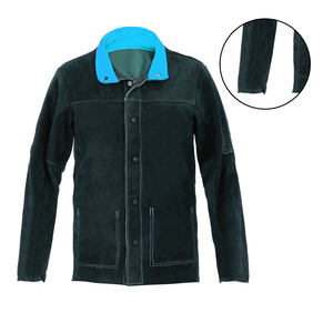 Chaqueta de soldadura de diseño de tendencia personalizada, precio al por mayor, chaqueta de soldadura de última llegada cómoda anticorte antiquímico - Product Image 5