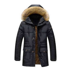 Veste parka pour homme à capuche coupe-vent chaude d'hiver de qualité supérieure nouvelle collection streetwear veste parka pour homme - Product Image 3