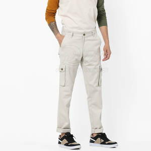 กางเกงคาร์โก้ผู้ชายไซส์ใหญ่ สำหรับกิจกรรมกลางแจ้ง กางเกงคาร์โก้ผู้ชายสำหรับออกกำลังกาย ผ้าฝ้าย 100% - Product Image 4