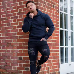 เสื้อฮู้ดเข้ารูปพอดีตัวของผู้ชายวัสดุบริสุทธิ์แบบ100% สำหรับฤดูหนาว - Product Image 4