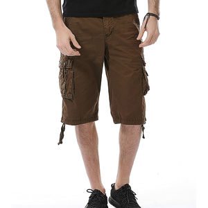 Ropa personalizada OEM para hombre, buena calidad, diseño superior, pantalones cortos Cargo de algodón de la mejor calidad para hombre, pantalones cortos elásticos personalizados para hombre - Product Image 4