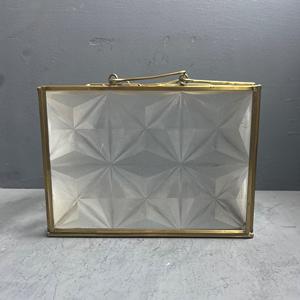 Votive décorative en laiton et verre/miroir utilisée pour les produits de bijouterie / vitrine et stockage Fournisseur de vitrines et de stockage en provenance d'Inde - Product Image 3