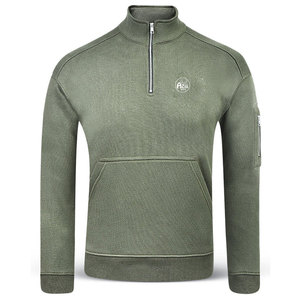 Sweat-shirts légers de haute qualité à col montant et fermeture éclair sur le devant, respirants et écologiques pour hommes, pour l'automne - Product Image 1