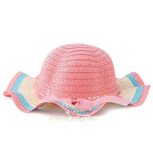 หมวกฟลอปปี้สำหรับเด็กผู้หญิง - สีชมพูอ่อน - Product Image 1