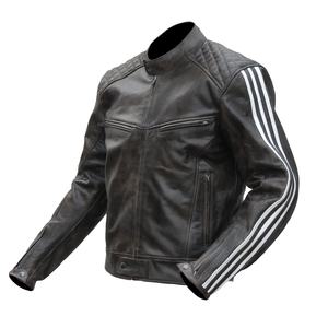 Chaqueta de Motociclista de Cuero para Hombre |   Chaqueta de Montar a Caballo Resistente al Viento, Talla Grande, Aprobada por la CE, para Todas las Estaciones - Product Image 1