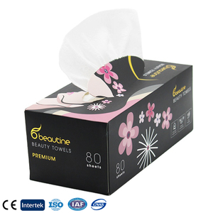 Serviettes de beauté Uniquality Premium, 80 feuilles, serviettes jetables pour le nettoyage du visage, outils de soin de la peau - Product Image 2