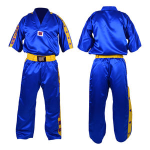 Kimono de compétition de kickboxing et d'arts martiaux unisexe QST, uniformes élégants avec logo personnalisé - Product Image 2