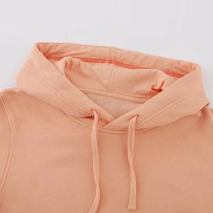 Women's Casual Stand Puffer Print Pullover Sweatshirts Unique Colors Long Boxy Custom Blank Hoodie for Winter <b>Free</b> Sample - Product Image 3