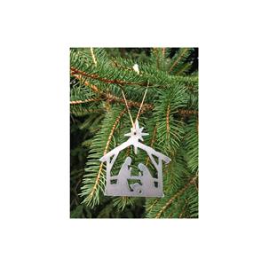 Ornements de Noël en métal artisanal écologique pour la décoration de l'arbre et l'affichage festif de vacances durables - Product Image 2