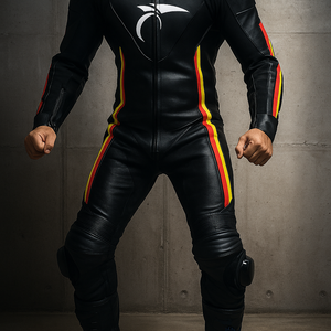 Trajes de carreras de motos con logotipo personalizado equipo de carreras de cuero profesional, trajes protectores de motorista para marcas de pilotos de pista y calle - Product Image 1