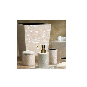 Bouteille de lotion incrustée d'os Accessoires de salle de bain Distributeur de savon shampooing et produit Offre Spéciale de grande taille échantillon gratuit - Product Image 5