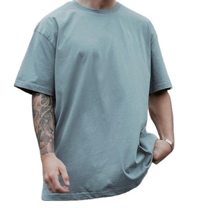 T-shirt Homme en Coton Coupe Droite de Haute Qualité, Style Urbain, Respirant, Molleton Lourd 220g, Anti-Plis, Personnalisable, Vente en Gros - Product Image 2