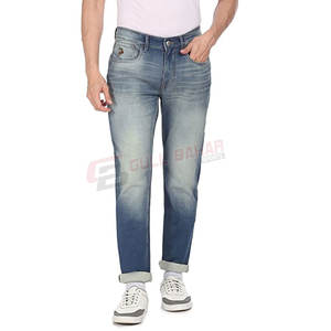 Urban Fit Men <b>Jeans</b> Pant With Tapered Legs And <b>Soft</b> Texture Fabric Slim Stretch Men <b>Jeans</b> Pant - Product Image 4