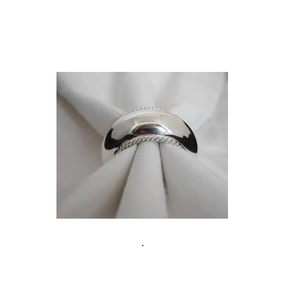 Anneau de serviette en métal anneaux de serviette accessoires pour fête de mariage Table de vacances et articles de décoration et vente - Product Image 6