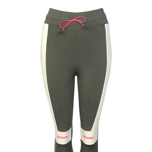 Conjunto Deportivo de 2 Piezas para Mujer, Brasier y Pantalones de Yoga, Transpirable, Spandex/Poliéster, Alta Elasticidad, Color Personalizado - Product Image 2