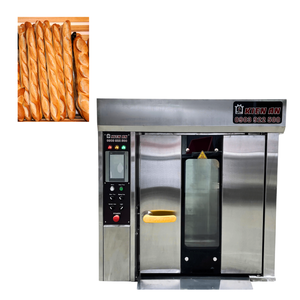 Four rotatif à 6 plateaux de bonne qualité avec chariot Altuntop pour la cuisson du pain Four à pizza commercial 1 an de garantie Four électrique - Product Image 1