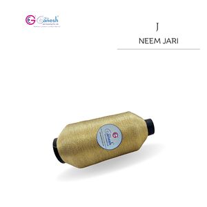 180D Neem Jari Metallic Flora Jari Fil à broder Haute ténacité Lurex Polyester pour tricoter à la main jari - Product Image 2