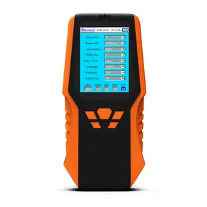 Cầm tay xách tay phân tích khí 0-30% vol O2 nồng độ oxy Detector với báo động âm thanh 3-1 nhiệt độ và độ ẩm Meter