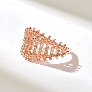 Anillo de Compromiso Vintage Art Deco, Diseño Único, Plata Esterlina, Chapado en Oro Sólido, Diseño Personalizado - Product Image 2