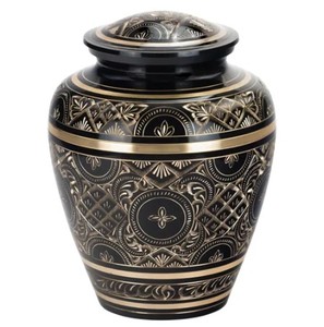 Vente en gros Urnes funéraires en métal faites à la main pour adultes humains Urnes funéraires pour cendres - Product Image 2